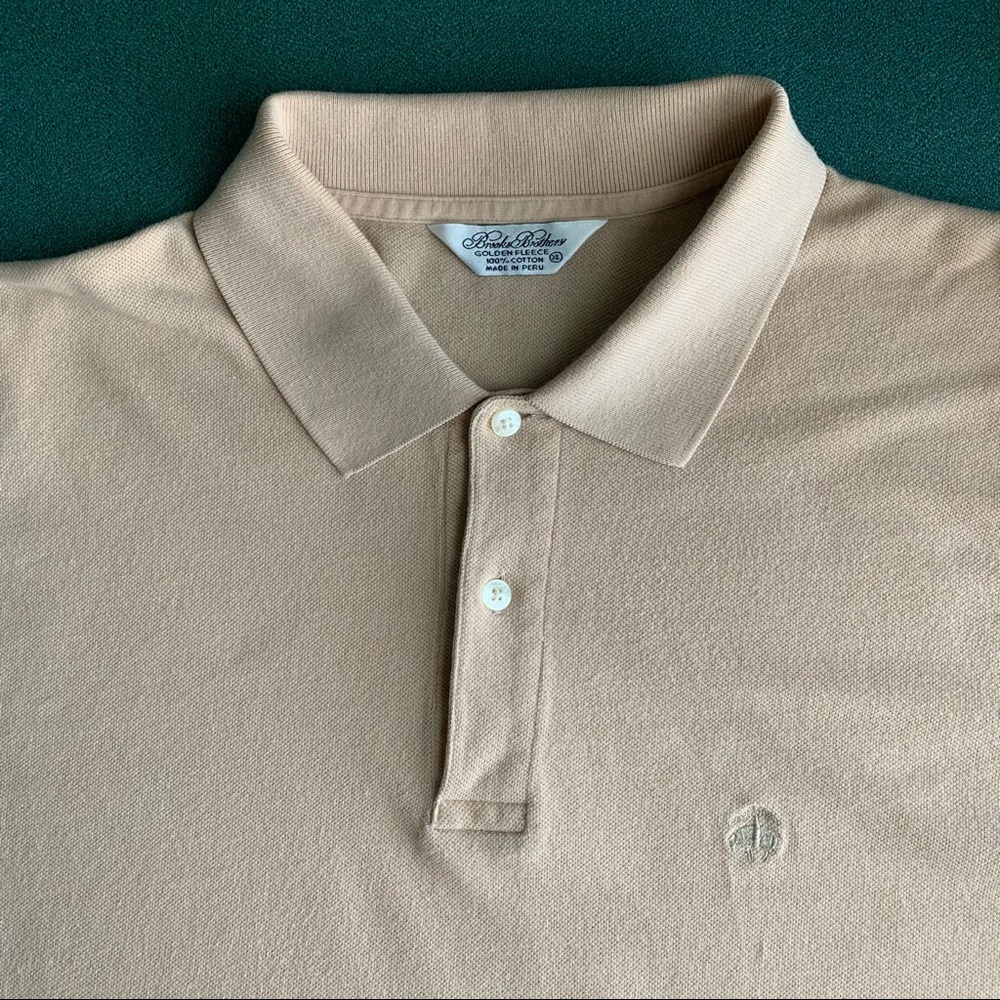 SOLD Men’s Beige Brooks Brothers Polo